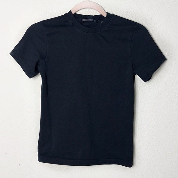 Helmut Lang Short Sleeve Black Tee shirt size XXS - Picture 1 of 7
